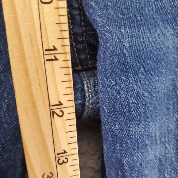 Universal Thread Jeans Womens 10R Blue High Rise Flare Cotton Blend Denim - Picture 7 of 11